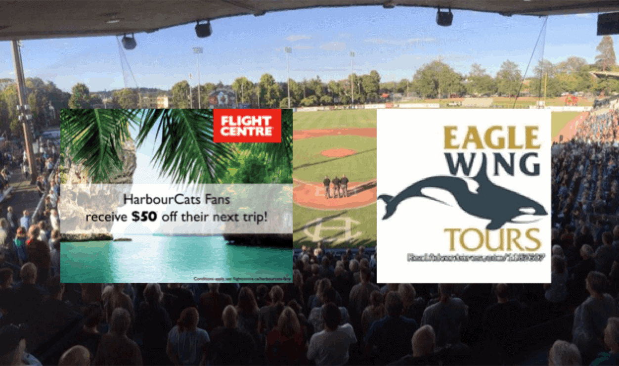 Victoria HarbourCats - Blue Jays in Seattle vacation packages on sale